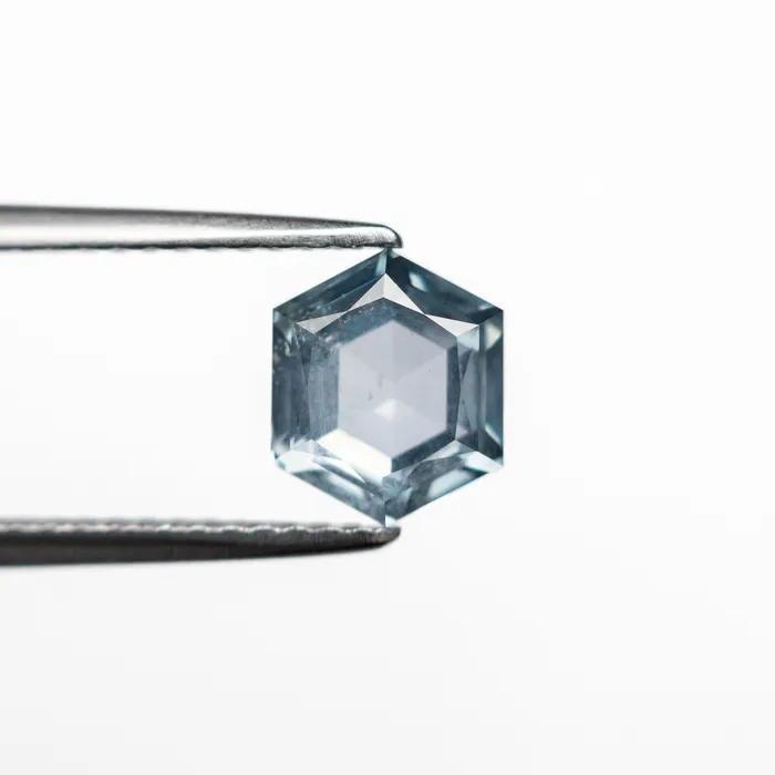 175ct 724x606x408mm Hexagon Brilliant Sapphire 2367019 Misfit Gems Earrings