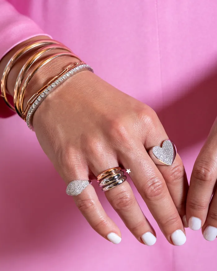 14 Karat Gold Dome 6mm Ring RACHEL LYNN CHICAGO Rings