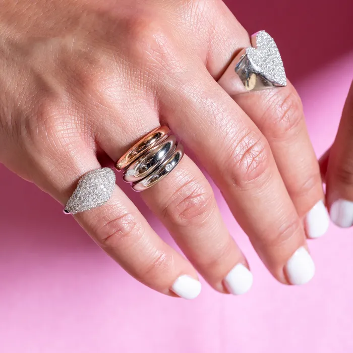 14 Karat Gold Dome 6mm Ring RACHEL LYNN CHICAGO Rings