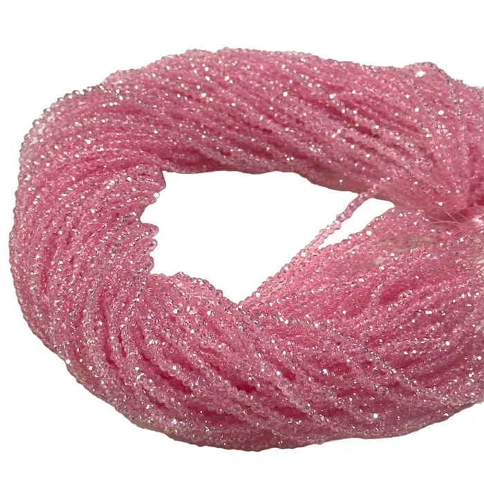 1mm Crystal rondelle beads strand 160 pcs PBC1C85 Peppy Beads Earrings