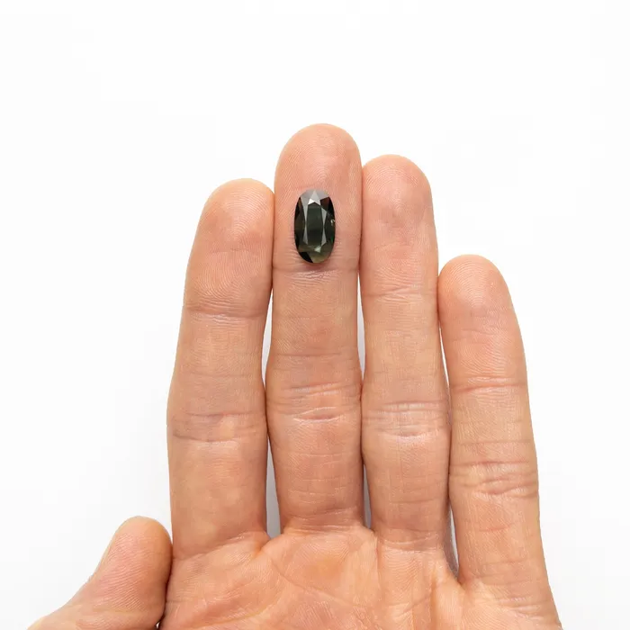 263ct 1399x782x216mm Oval Portrait Cut Sapphire 2343326 Misfit Gems Rings