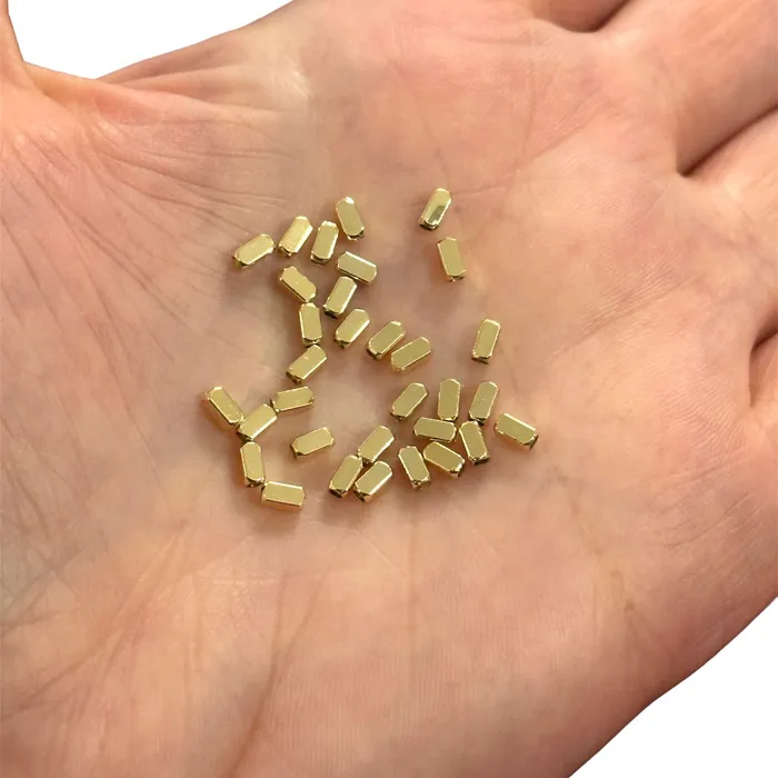 24Kt Gold Plated Brass Spacer Tubes 4mm 24Kt Gold Spacer Tube50 pcs in a pack Peppy Beads Earrings 24Kt Gold Plated Brass Spacer Tubes 4mm 24Kt Gold Spacer Tube50 pcs in a pack Peppy Beads Earrings