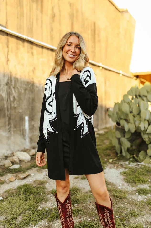2FLY SADDLE SWAPPIN REVERSIBLE CARDIGAN Earrings