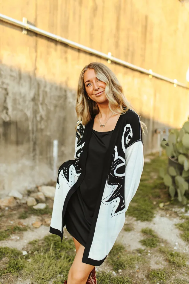 2FLY SADDLE SWAPPIN REVERSIBLE CARDIGAN Earrings