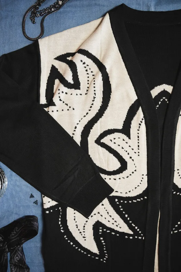 2FLY SADDLE SWAPPIN REVERSIBLE CARDIGAN Earrings