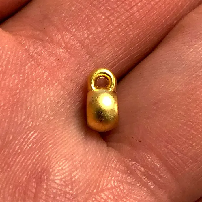 6mm Matte Gold Plated Spacer Charms With Loop 10 pcs in a pack Peppy Beads Earrings 6mm Matte Gold Plated Spacer Charms With Loop 10 pcs in a pack Peppy Beads Earrings
