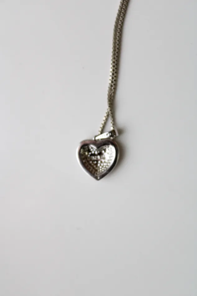 925 Rose Gold Heart Necklace Jubilee Thrift Necklaces