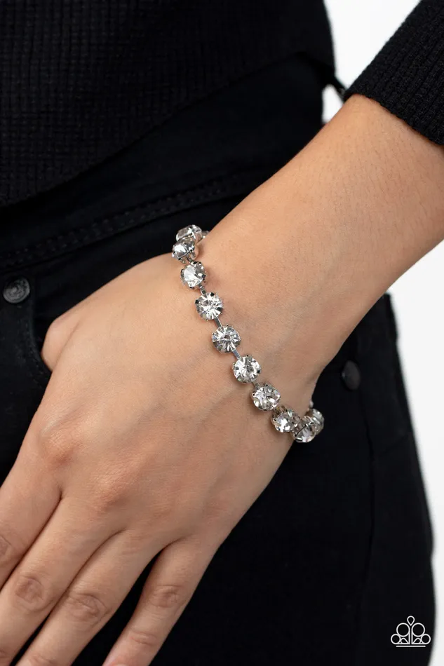 ALister Afterglow White Paparazzi Accessories Rings