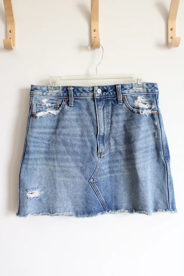Abercrombie Fitch Earrings Abercrombie Fitch Denim Natural Rise Ripped Skirt 3010 Abercrombie Fitch Earrings Abercrombie Fitch Denim Natural Rise Ripped Skirt 3010