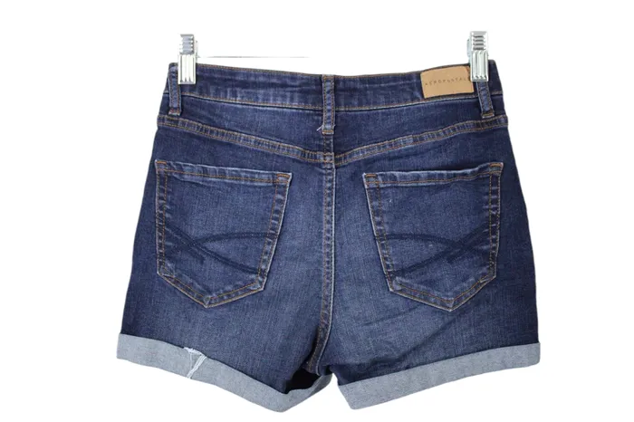 Aeropostale Earrings Aeropostale High Waisted Midi Short 0
