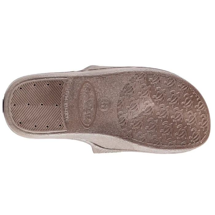 AJ W Comfy Brown Sandals AJWINC Earrings