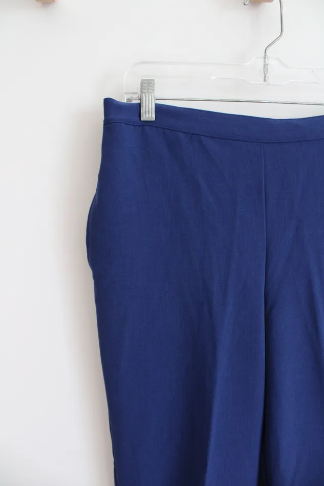 Alfred Dunner Rings Alfred Dunner Blue Trouser Pants 12