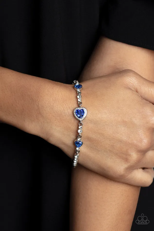 Amor Actually Blue Paparazzi Accessories Rings