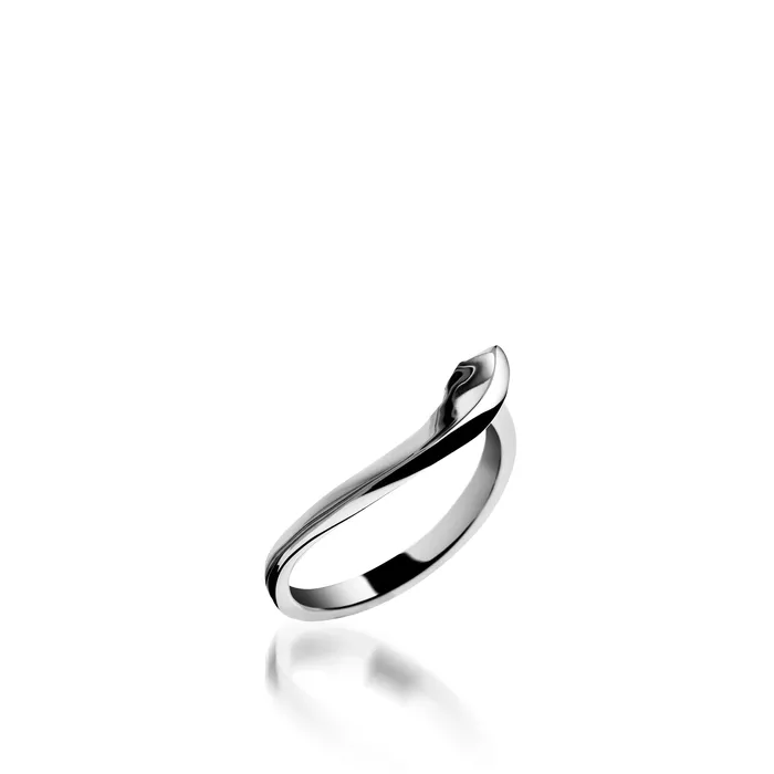 Apropos White Gold Engagement Ring John Atencio Rings