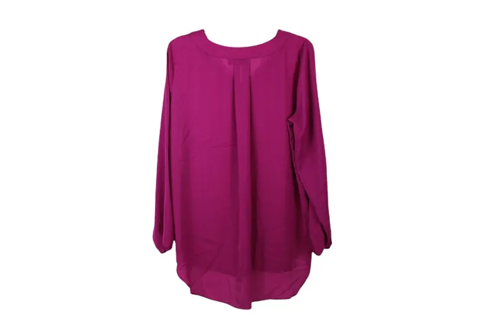 APT9 Magenta Blouse L APT9 Earrings
