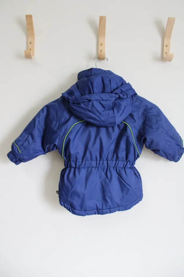 Authentic Brand Class Club C Blue Winter Coat 2 Jubilee Thrift Rings
