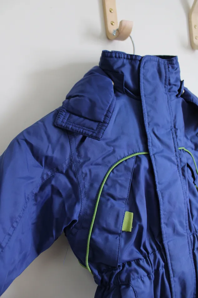 Authentic Brand Class Club C Blue Winter Coat 2 Jubilee Thrift Rings