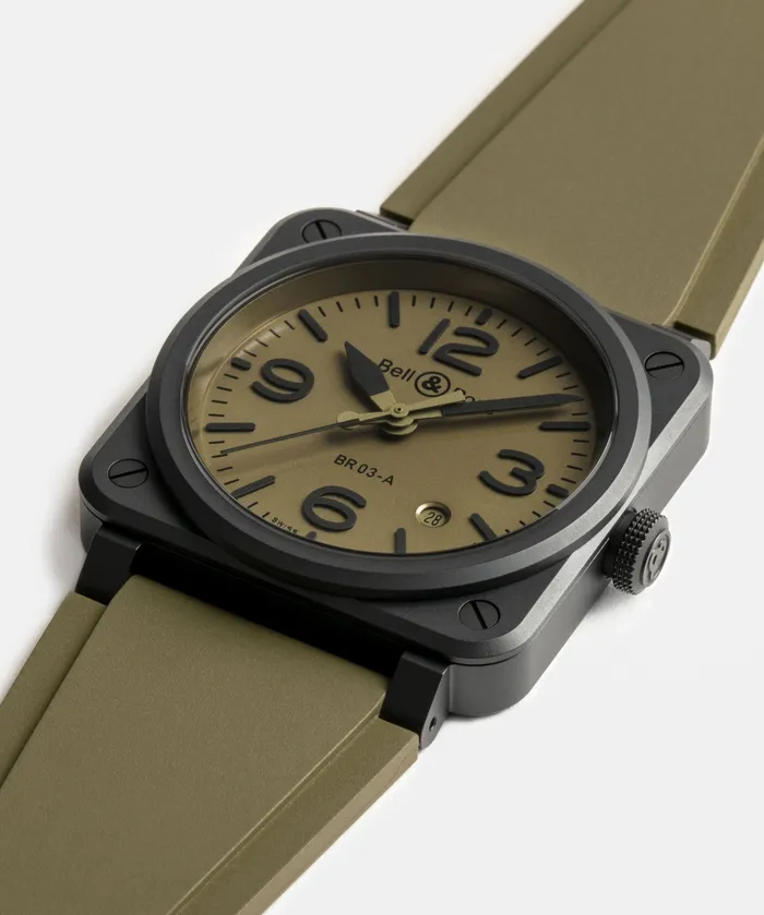 BELL ROSS Earrings BELL ROSS BR03AUTOMILITARY CERAMIC41MM