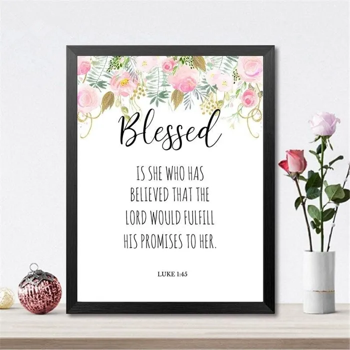 Bible Verse Wall Artbr Luke 145 Lords Guidance Earrings