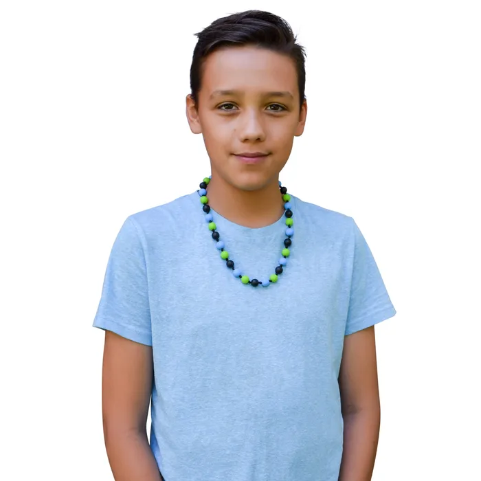 BlackGreenBlue Chew Necklace Munchables Necklaces