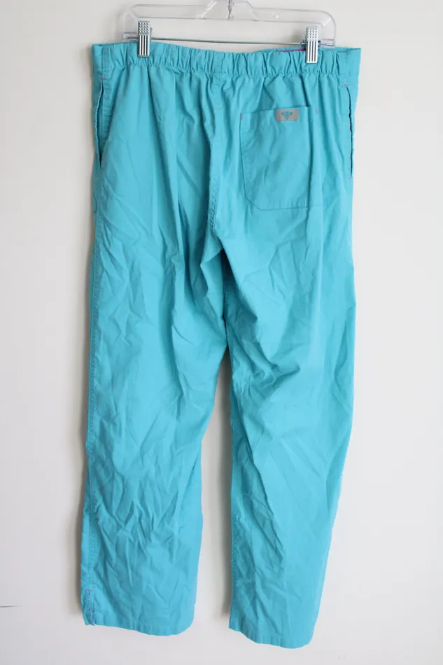 Blue Scrub Pants S Jubilee Thrift Rings