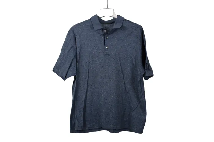 Bobby Jones Blue Polo L Bobby Jones Rings