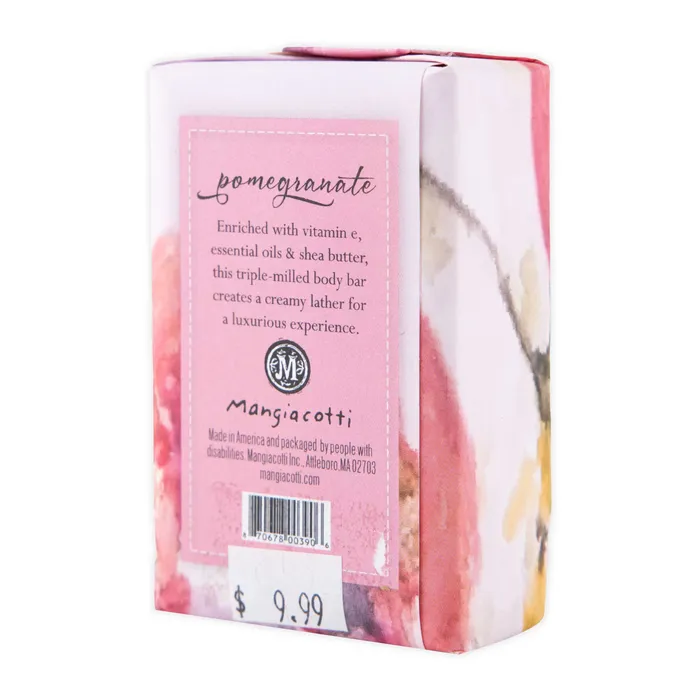BOSTONINT Necklaces Mangiacotti Pomegranate Shea Butter Soap 5oz Bar