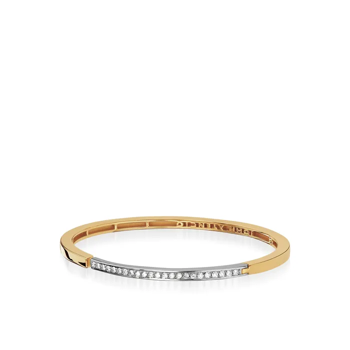 Bracelets John Atencio Duplex Gold Pave Diamond Bracelet