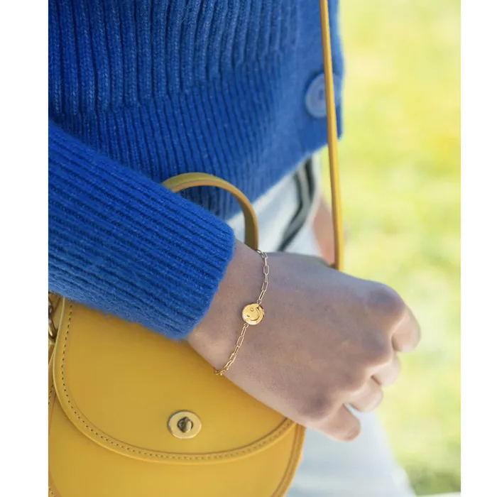 Bracelets kris nations Happy Sad Chain Bracelet