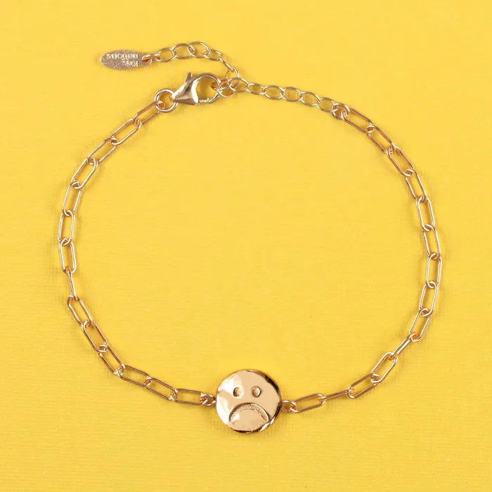 Bracelets kris nations Happy Sad Chain Bracelet