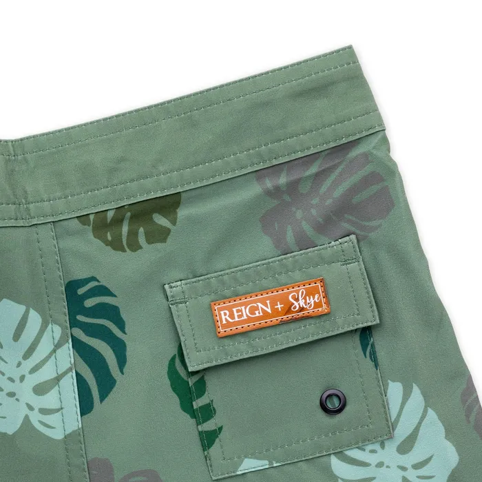 BRKSALES Reign Skye Reignforest Boys Boardshorts Earrings