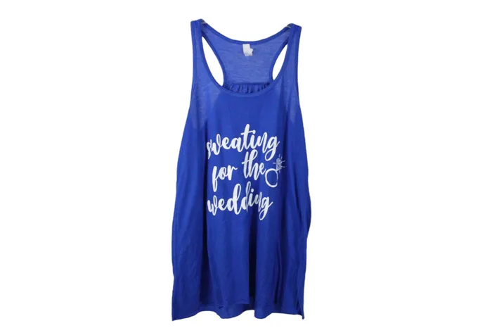 Canvas Rings Sweating For The Wedding Tank M