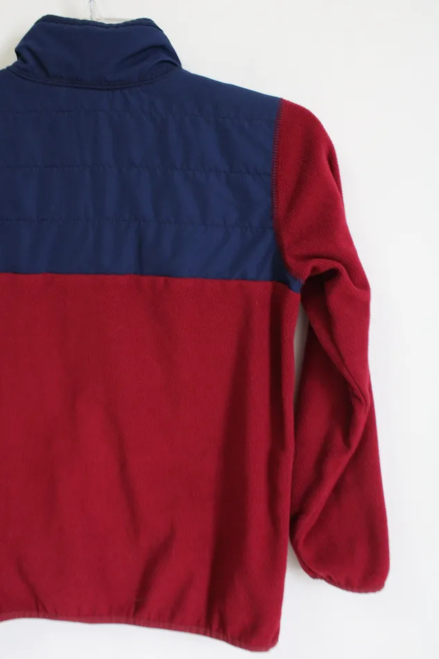 Carters Red Blue Fleece Zip Up Jacket 10 Carters Rings