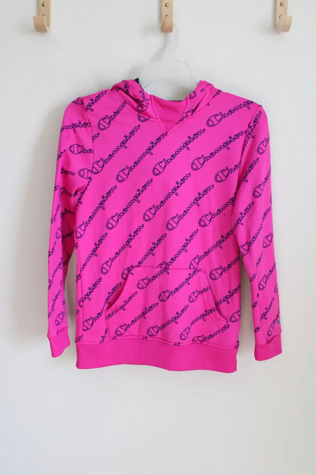 Champion Earrings Champion Pink Logo Hoodie 1416