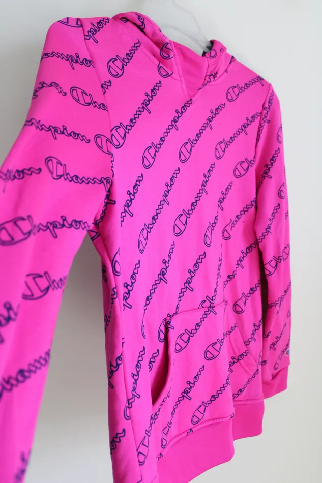 Champion Earrings Champion Pink Logo Hoodie 1416
