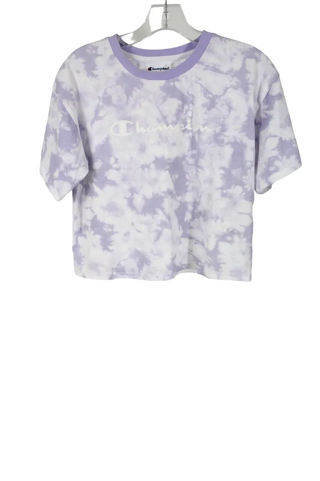 Champion Earrings Champion Purple Tie Dye Shirt Youth XL