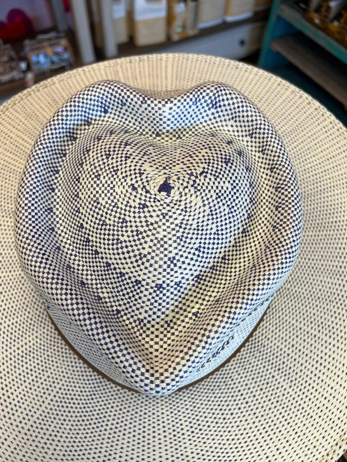 CHARLIE 1 HORSE Necklaces CHARLIE 1 HORSE ALWAYS BE MY BABY PURPLE STRAW HAT