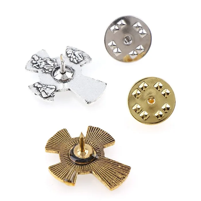 Christian Dove Cross Pin Lords Guidance Necklaces