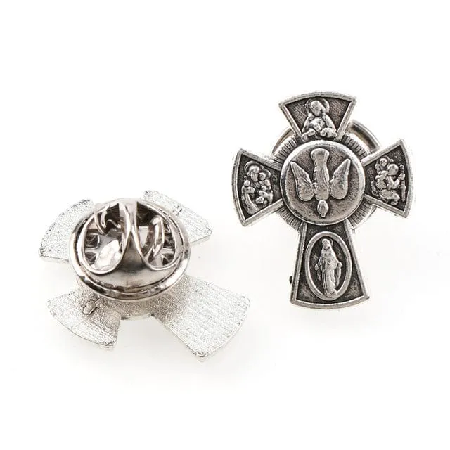 Christian Dove Cross Pin Lords Guidance Necklaces