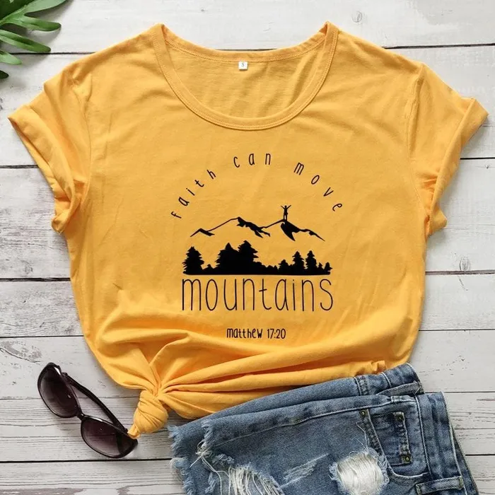 Christian TShirt br Matthew 1720 Lords Guidance Earrings