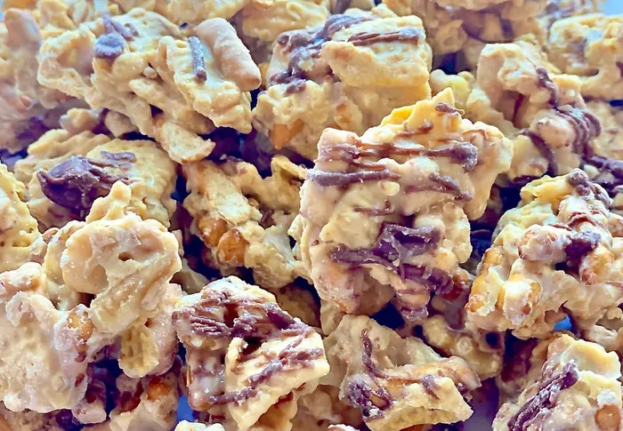 Chunk Nibbles Earrings Peanut Butter Chocolate Chunk Nibbles