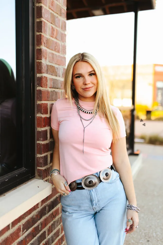 CLOUD BASIC TEE BLUSH 2FLY Earrings