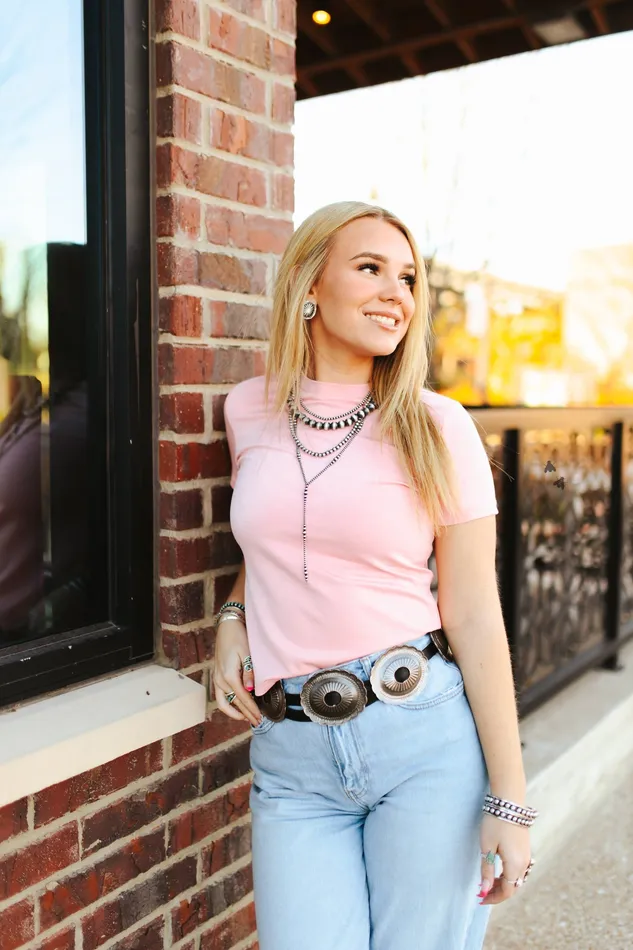 CLOUD BASIC TEE BLUSH 2FLY Earrings