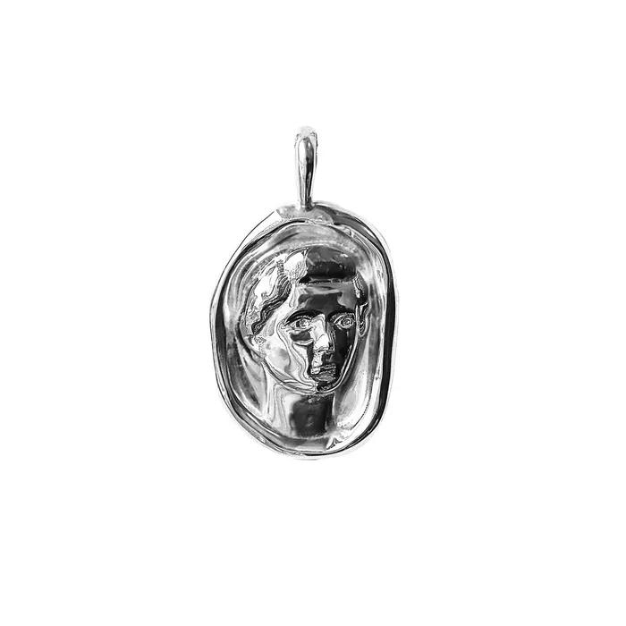 COMMON ERA Necklaces Livia Molten Gold Pendant