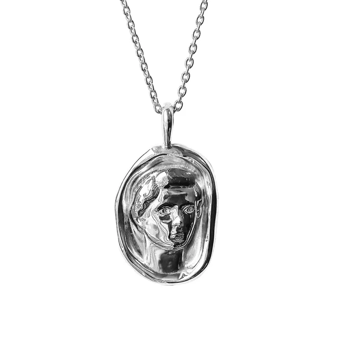 COMMON ERA Necklaces Livia Molten Gold Pendant