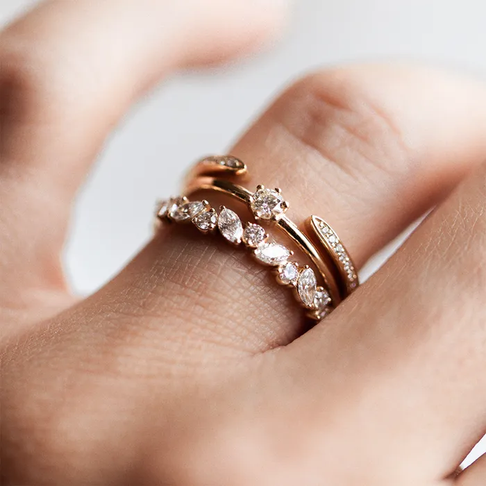 Consider Bridal Rings Marquise Cluster Diamond Ring Earth Mined Consider Bridal Rings Marquise Cluster Diamond Ring Earth Mined