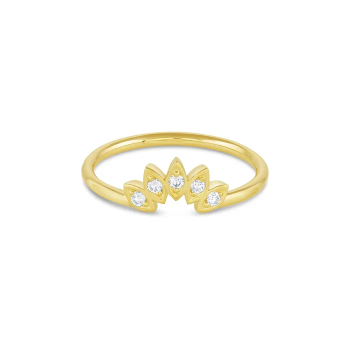 Consider Bridal Rings Water Lily Diamond Ring Earth Mined