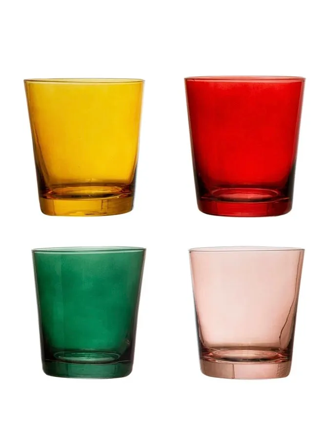 Creative CoOp Low Ball Drinking Glasses Earrings
