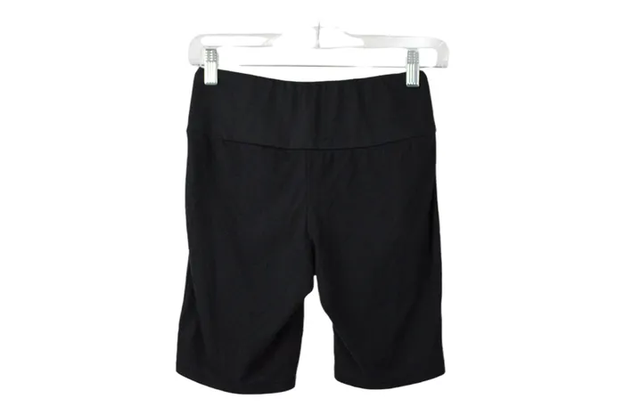 Crestep Up Black Biker Short S Crestep Up Rings