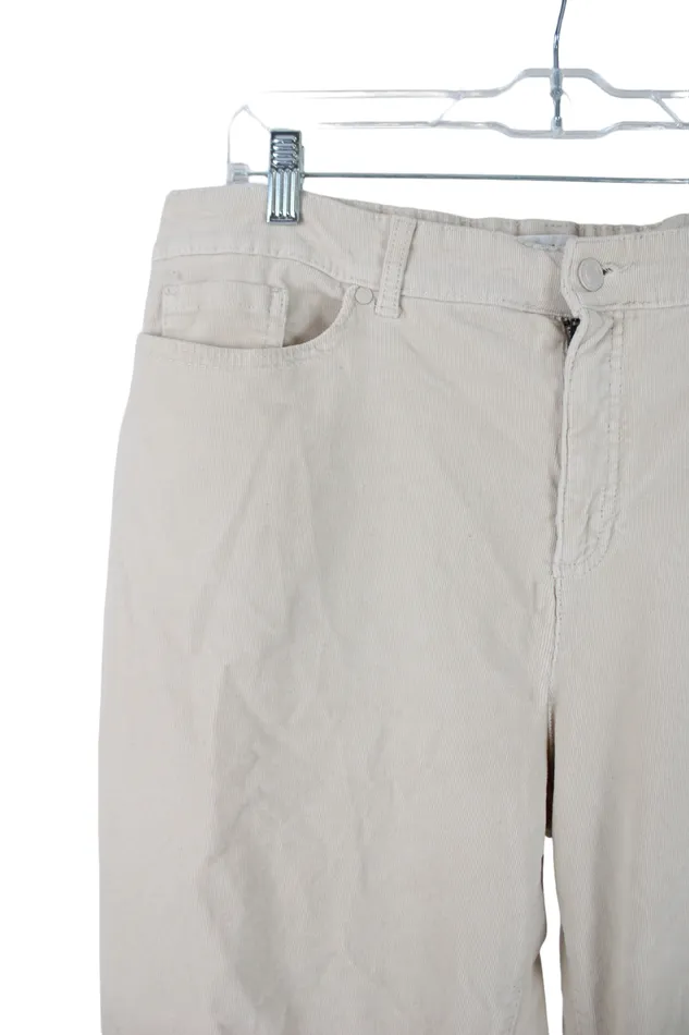Croft Barrow Earrings Croft Barrow Beige Corduroy Stretch Pant 16